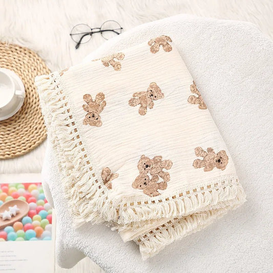 Couverture Bebe - BabyBlanket™ - Ours - Bebe Biscotte