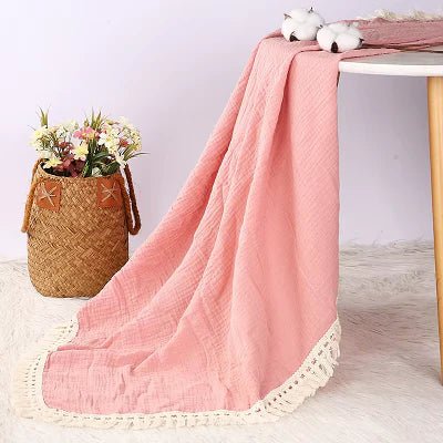 Couverture Bebe - BabyBlanket™ - Rose - Bebe Biscotte